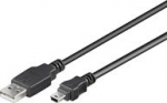 Wentronic goobay USB-kabel 1.5m Sort