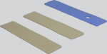 DeLOCK Heatsink flat 100 mm for M.2 module black - Solid State Drive K&uuml;hlk&ouml;rper - Schwarz