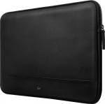 LAUT PRESTIGE Black Faux leather sleeve for Macbook 13"/14"