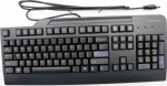 Lenovo USB QWERTY keyboard with 109, keys and wrist rest