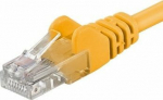 PremiumCord PREMIUMCORD Patch kabel UTP RJ45-RJ45 cat5e 1.5m žlut&aacute;