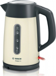 BOS Bosch | Kettle | TWK4P437 | Electric | 2400 W | 1.7 L | Stainless steel | Beige
