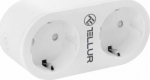 Tellur WiFi AC Dual Plug, Energy reading, 16A, 2400W
