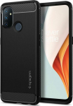 Kaitse&uuml;mbris Rugged Armor, OnePlus Nord N100, must, Spigen