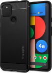 Kaitse&uuml;mbris Rugged Armor, Google Pixel 4a 5G, must, Spigen