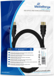 MediaRange HDMI HighSpeed Ethernet Anschlussk. 10.2Gibt/s 2m