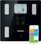 Omron VIVA Square Black Electronic personal scale