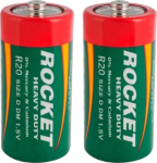 Rocket R20-2AA (D) Cellophane Pack 2pcs