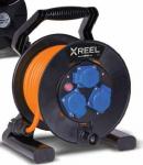 PCE Xreel extension cord 4 jack 3 x 2.5mm IP44 30m (92501H48263)
