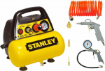 OIL-FREE COMPRESSOR 6L+PNEUMATIC KIT STANLEY