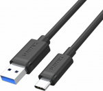Cable USB Unitek USB-A - USB-C 2 m Czarny (C14103BK-2M)