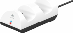 DELTACO Playstation 5 pultide laadimisalus dual valge