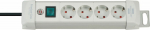 Power Strip Brennenstuhl Premium-Line 4 jack 1.8 m White (1955540100)