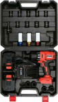 YAT Impact Wrench Yato Impact Wrench 1/2'' 18V Li-on 2x3Ah zestaw 21 element&oacute;w YT-82807