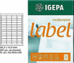 Mondi LABELS A4 IGEPA 48.3 X 16.9 MM BIAŁE (100)
