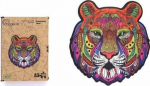 PuzzleOK Puzzle Wood eko 126 The majestic tiger A3