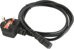 Gembird PC-187 UK power cord (C13), 5 A, 6 ft