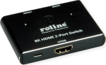 ROLINE Video/Audio switch - 8K - 2 x HDMI