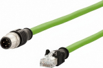 METZ CONNECT Netzwerkkabel - M12 (4-pole) (S)