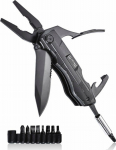 Multitool AZYMUT Gron - 11 tools + 9 bits + holster (H-P224052)