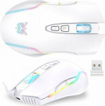 Onikuma Mouse Wireless Mouse CW905 RGB White