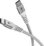 Wentronic Goobay USB-C 2.0 60W PD 0.5m Hvid
