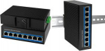 LogiLink Switch - industrial - 8 x 10/100/1000