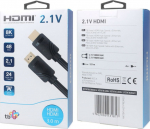 TB Kabel HDMI v 2.1 premium 3 m 8K Black Made for gamers