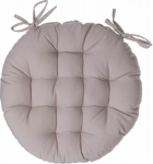 Atmosphera Beige round chair cushion