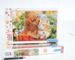Clementoni CLE puzzle 104 maxi SuperKolor Cute friends 25763