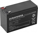 Akumulator AGM EUROPOWER series EP 12V 7.2Ah (Lifespan 6-9 lat)