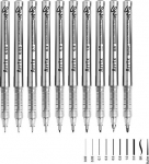 Acrylic Fineliner Pens ARRTX, Black, 10pcs