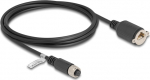 Delock Netzwerkkabel - 8-pole M12 (W) zu RJ-45 (W)