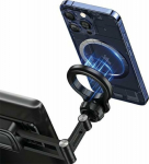 Usams USAMS Folding magnetic holder US-ZJ076 on the board of the chapter. czarny/black ZJ76ZJ01