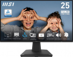 LCD Monitor|MSI|PRO MP252|24.5"|Panel IPS|1920x1080|16:9|100Hz|Matte|1 ms|Speakers|Tilt|Colour Black|PROMP252