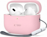Tech-Protect Tech-Protect Silicone Apple Airpods Case Pro 1 / 2 Dusty Pink