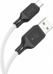Kabel USB Hoco USB-A - microUSB 1 m White