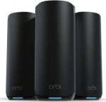 NETGEAR 3-SET ORBI 870 WIFI 7 MESH, TRI-BAND BLACK 21 GBIT/S