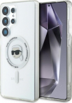 Karl Lagerfeld Button Karl Head Printed Logo MagSafe Case for Samsung Galaxy S25 Ultra