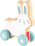 MATTEL Fisher-Price: Wooden Push-Along Bunny (JDM52)
