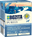 BOZITA Purely beef with reindeer patty with pieces of meat 370g