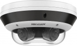 Hikvision Panoramic Series PanoVu DS-2CD6D44G1H-IZS - Netzwerk-&Uuml;berwachungskamera - Multi-sensor - dome - dustproof / waterproof / vandal-proof - Farbe (Tag&Nacht)