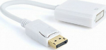 Adapter AV Gembird DisplayPort - DVI-I white (A-DPM-DVIF-002-W)