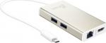 j5create USB-C MULTI-ADAPTER -, HDMI/ETHERNET/USB 3.1 HUB/PD 2.0