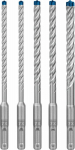 BOS Bosch Drill Bit Impact Drill Bit Set EXPERT SDS plus-7X 6/6/8/8/10&nbsp;mm, 5&nbsp;szt. 2608900198