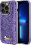Guess HC Sequin Script Metal Case for Apple iPhone 15 Pro Max