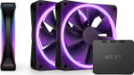 NZXT F120 RGB DUO, PWM, 120mm, 3er Pack - schwarz
