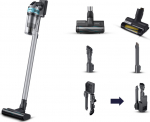 Samsung Jet 75E Pet VS20B75AGR1 Vacuum Cleaner Stick/handheld 200W 0.8liter Black ChroMetal/teal mint