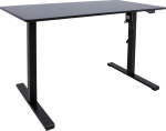 Desk ERGO OPTIMAL with 1 motor 120x60xH71-116cm, black
