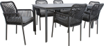 Garden furniture set BEIDA table and 6 chairs